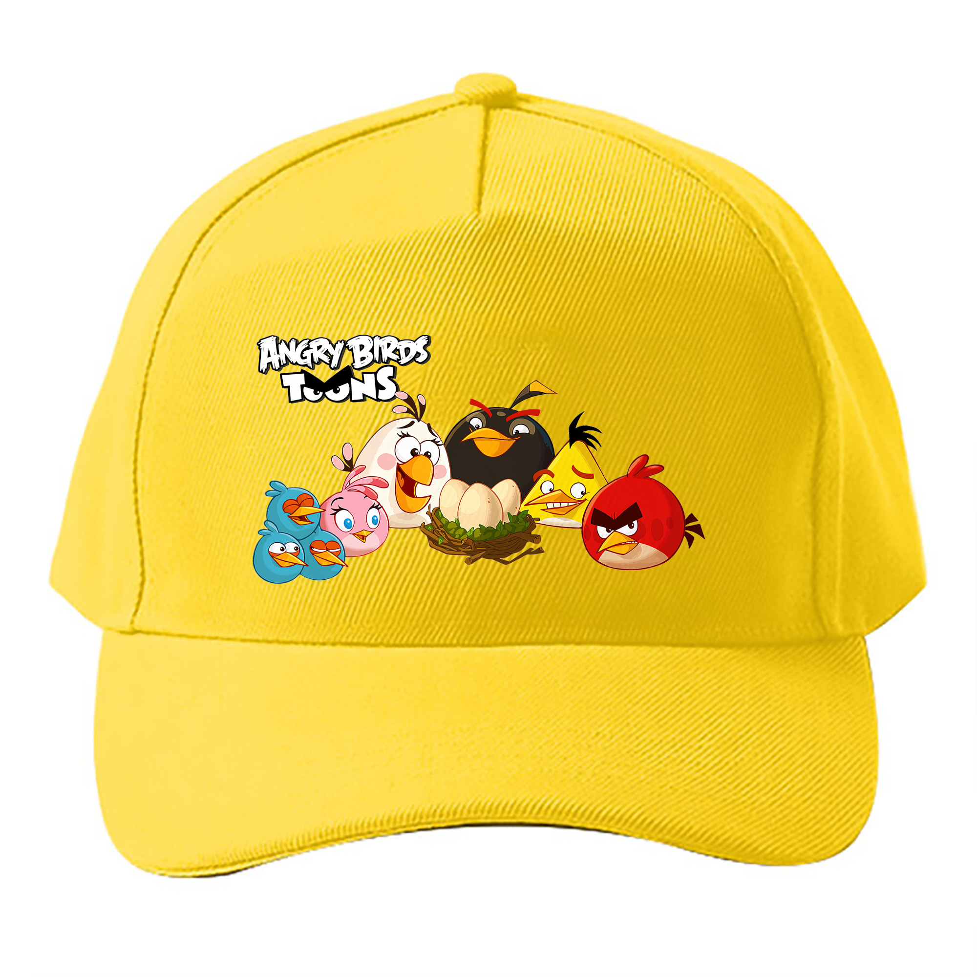 （画像用） Angry Birds アングリーバード ベースボールキャップ 綿100％ 男女兼用 帽子 スポーツ